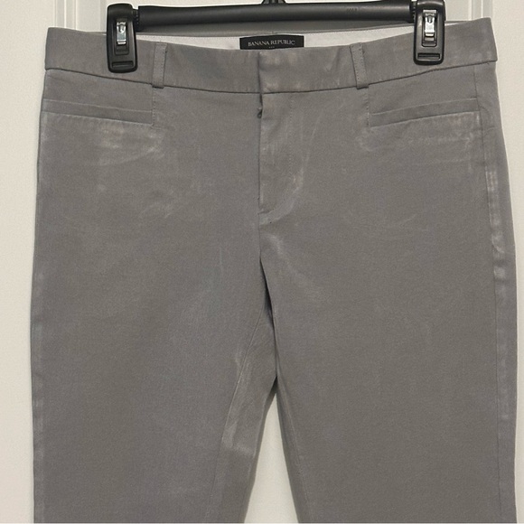 Banana Republic Womens Gray Sloan Fit Ankle Pants Size 6 - Picture 5 of 6